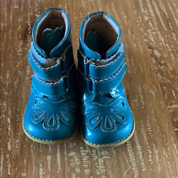Levi And Luca Size 7 Girls Teal Boots 